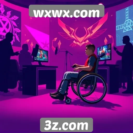 Acessibilidade e design do wxwx.com para gamers